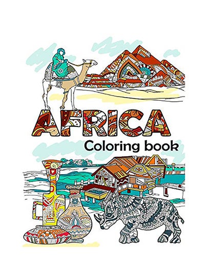 اشتري Africa Coloring Book Paperback الإنجليزية في الامارات