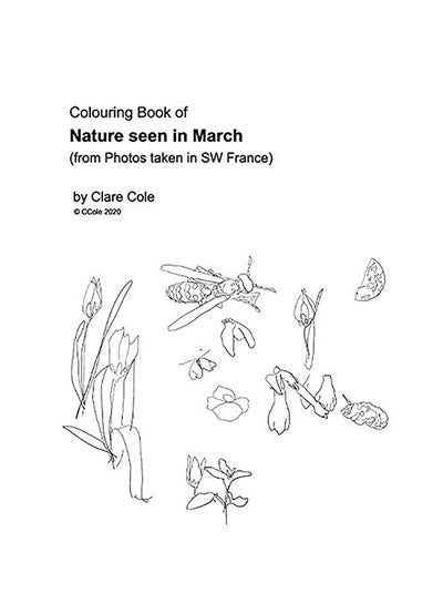 Buy Colouring Book: Nature In March paperback english in UAE