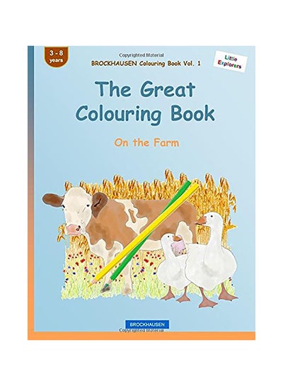 اشتري Brockhausen Colouring Book Vol. 1: The Great Colouring Book: On The Farm Paperback الإنجليزية في الامارات