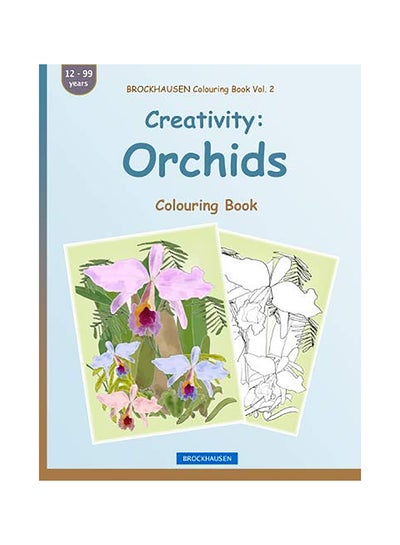 Buy Creativity: Orchids paperback english in UAE