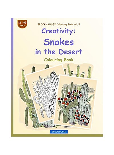 Buy Brockhausen Colouring Book Vol. 5 - Creativity: Snakes In The Desert paperback english in UAE