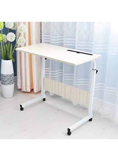 Buy Adjustable Table White 60x40cm in Saudi Arabia