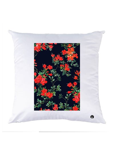 Buy Printed Pillow Case polyester White 30x30cm in Egypt