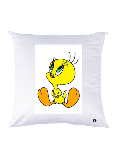 Buy Printed Pillow polyester White 30x30cm in Egypt