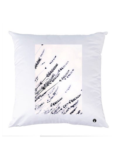 Buy Printed Pillow Case polyester White 30x30cm in Egypt