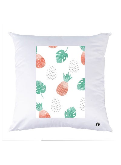 Buy Printed Pillow polyester White 30x30cm in Egypt