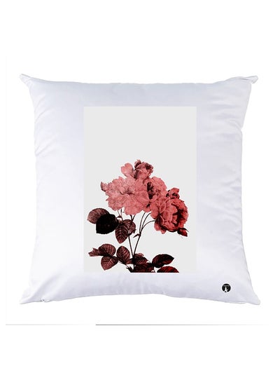 Buy Printed Pillow polyester White 30x30cm in Egypt