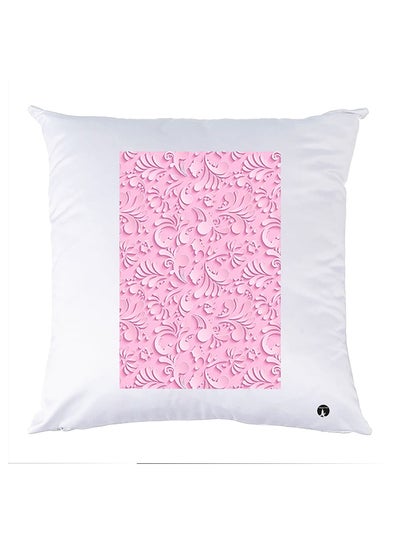 Buy Printed Pillow Case Polyester White in Egypt