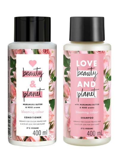 Buy Pack Of 2 Blooming Colour Shampoo And Conditioner 800ml in UAE