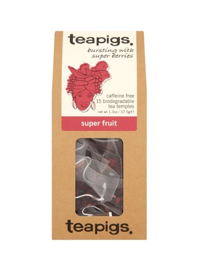 Buy Super Fruit Tea Temples 37.5grams Pack of 15 in UAE