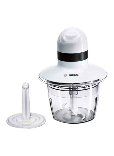 Buy Electric Chopper 0.8 L 400.0 W MMR08A1 White/Clear in Egypt