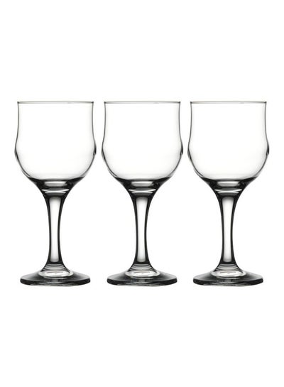 Buy 3-Piece Vika Glass Set, 240cc Clear in UAE