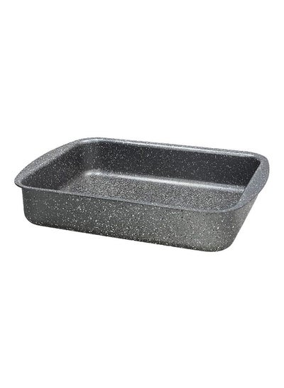 Buy Mythos Lasagna Bakeware Pan Grey 40x28x7.5cm in UAE