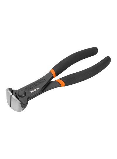 Buy End Cutting Pincer Black/Silver/Orange 7inch in UAE