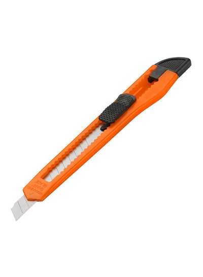 اشتري Snap-Off Blade Knife Orange/Black/Silver في الامارات