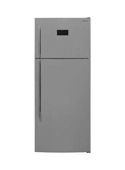 Buy Double Door Refrigerator 685L SJSR685HS Inox Silver in UAE