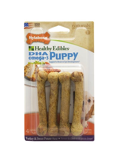 Buy Healthy Edible Puppy Sweet Potato And Turkey 130grams in UAE