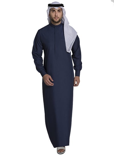 Kuwaiti Thobe Kandora Blue price in UAE | Noon UAE | kanbkam