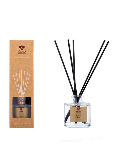 اشتري Natural Reed Diffuser Turkish Rose 50ML أبيض 23سنتيمتر في الامارات