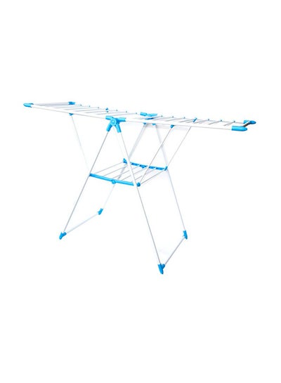 Buy Washing Rack White/Blue 4 x 5cm in Saudi Arabia