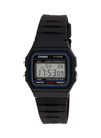 Buy Men's Classic Digital Watch F91W - 35 mm - Black in Saudi Arabia