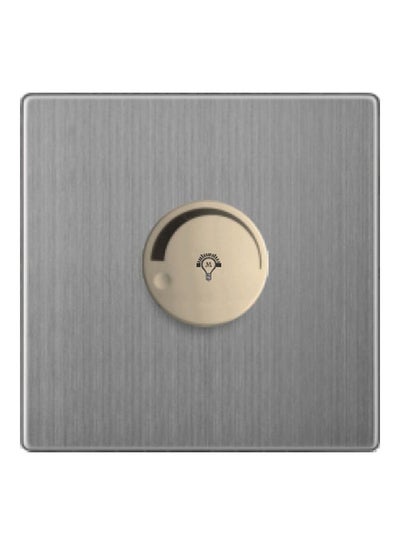 Buy V3 Series Dimmer Switch Silver/Gold 86x86mm in UAE