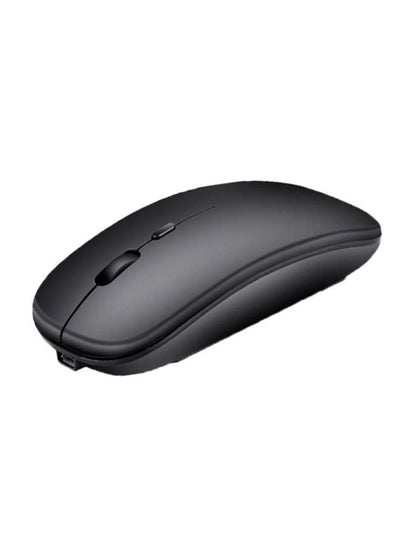 Buy Dual Mode Slim Wireless Mouse Black in Saudi Arabia