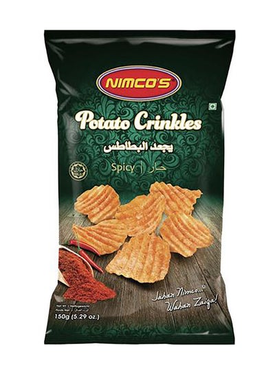 Buy Potato Crinkle Spicy 150grams in UAE