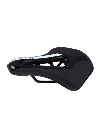 Buy PU Leather Mountain Bike Saddle Seat 25.3x15cm in UAE