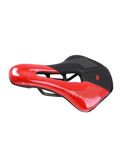 Buy PU Leather Mountain Bike Saddle Seat 25.3x15cm in UAE