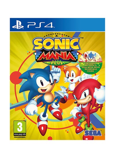 اشتري لعبة الفيديو 'Sonic Mania Plus' (إصدار عالمي) - مغامرة - بلايستيشن 4 (PS4) في الامارات