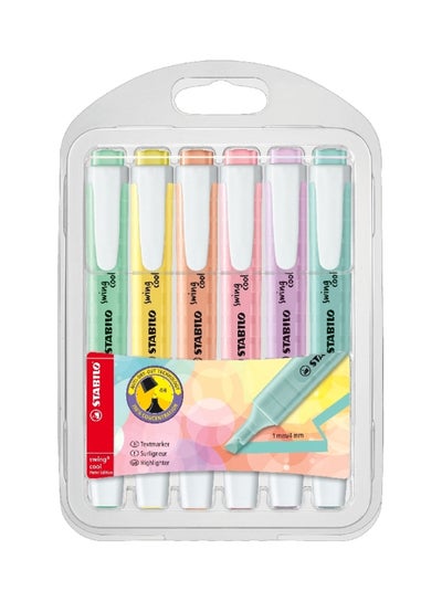 اشتري أقلام تحديد سوينج كوول عبوة من 6 قطع متعدد الألوان في السعودية