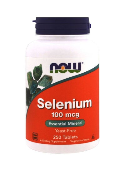 Buy Selenium 100 mcg Dietary Supplement - 250 Tablets in Saudi Arabia