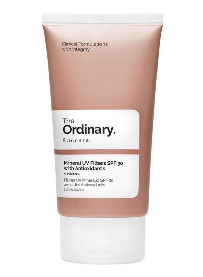 Buy Mineral UV Filters SPF 30 With Antioxidants 50ml in UAE