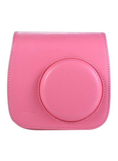 Buy Instant Camera Case Bag With Strap For Fujifilm Instax Mini 9/8/8+/8s Flamingo in UAE