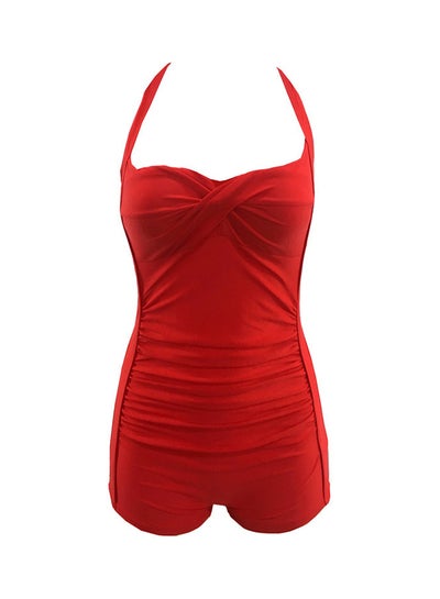 Buy Solid One Piece Red in Saudi Arabia