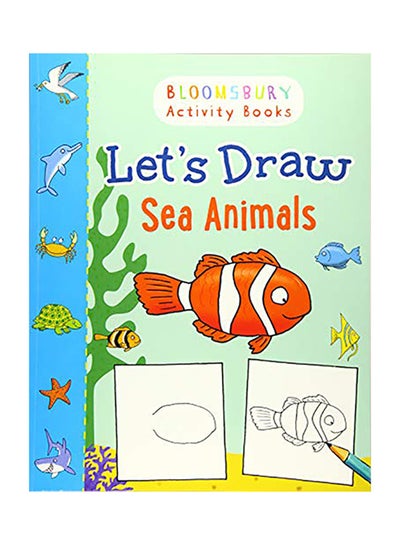 اشتري Let's Draw Sea Animals paperback english في الامارات