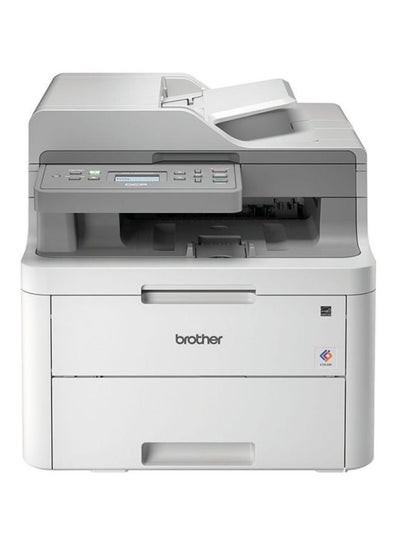 Buy DCP-L3551CDW Wireless Colour LED All-In-One Duplex Mobile Printer With Print/Scan/Copy White in Saudi Arabia