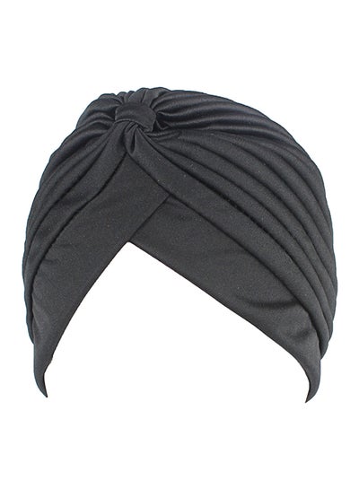 Buy Cotton Turban Black in UAE