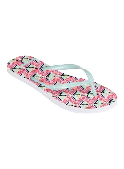 Buy Allover Print Flip Flops Multicolour in Egypt