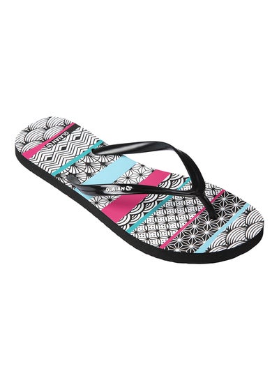 Buy Allover Print Flip Flops Multicolour in Egypt