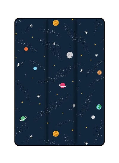 Buy Protective Flip Case Cover For Samsung Tab S7 Space Planets Stars in Saudi Arabia