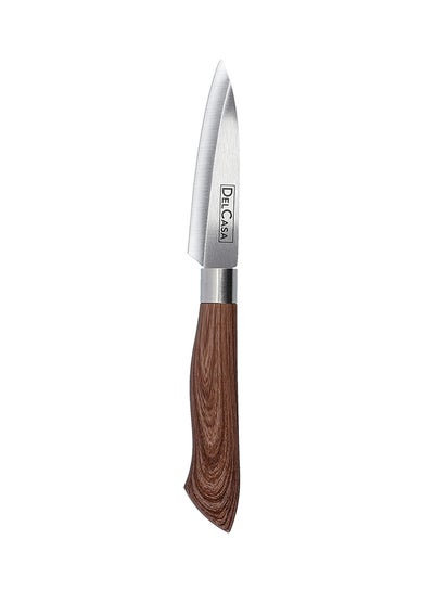 Buy Paring Knife Black/Brown 3.5inch in Saudi Arabia