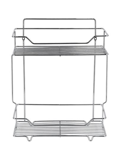 Buy 2-Tier Shower Rack Silver in UAE