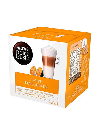 Buy Dolce Gusto Latte Macchiato 16 Capsules in UAE