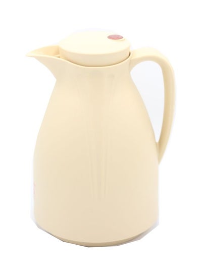 Buy Tea And Coffee Thermos Jug Beige 1.5Liters in Saudi Arabia