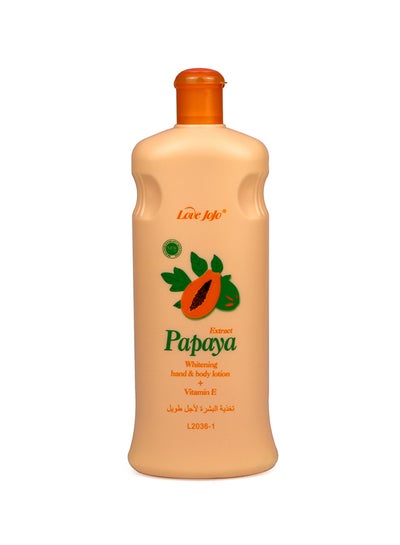 Buy Papay Extract Whitening Body Lotion 600ml in Saudi Arabia