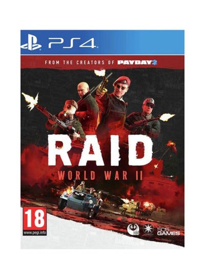 اشتري لعبة الفيديو "RAID World War II" (إصدار عالمي) - حركة وإطلاق النار - بلايستيشن 4 (PS4) في السعودية