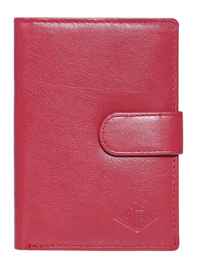 اشتري محفظة نسائية فاخرة من الجلد الأصلي من لافيري أحمر في الامارات