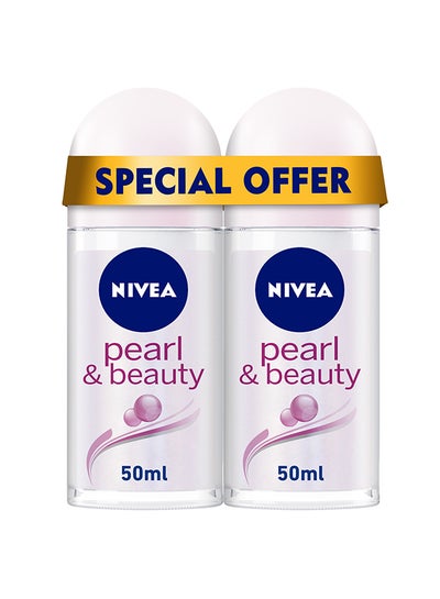 Buy 2 Pack Pearl And Beauty Antiperspirant Deodorant Stick 100ml in UAE